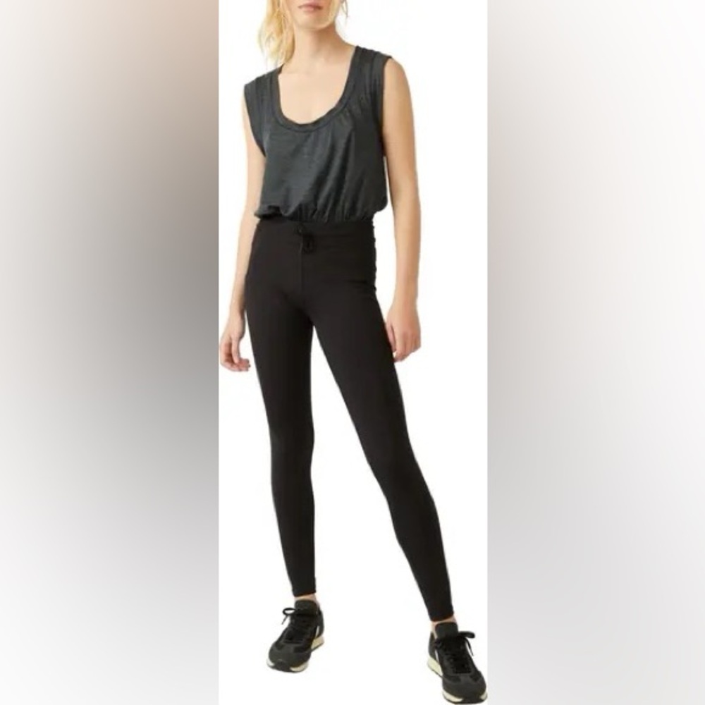 FP Movement by Free People Off To The Races Jumpsuit - Size S - Black - NWT